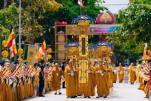 La 20ᵉ Journée des Nations Unies Vesak 2025 s’est tenue à Ho Chi Minh-Ville. Il s’agit d’un festival culturel et religieux de stature internationale, rassemblant les convictions en faveur de la paix. Photo : Comité d'organisation.