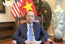 L’ambassadeur du Vietnam aux États-Unis, Nguyen Quoc Dung. Photo : VOV.
