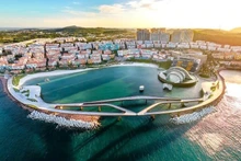 Un coin moderne de Phu Quoc. Photo : VNA.