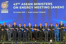Les chefs de délégation participent à la 43e réunion des ministres de l'Énergie de l'ASEAN. Photo : VNA.
