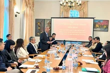 L’ambassadeur vietnamien en Allemagne Nguyen Dac Thanh prononce le discours d’ouverture du colloque. Photo : Ambassade du Vietnam en Allemagne.