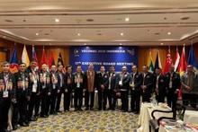 Délégation vietnamienne à la VECONAC 24. Photo : VWVA.