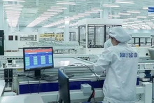 Production de panneaux solaires dans une usine SolarBK de la région de Ba Ria-Vung Tau (anciennement).