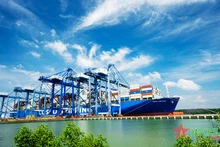 Au port international Tan Cang - Cai Mep (TCIT). Photo d’illustration : QDND.