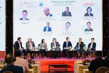 Des représentants d’entreprises et de partenaires internationaux participent au Forum économique Suisse - Vietnam 2025. Photo : NDEL.