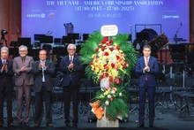 Célébration du 80e anniversaire de la fondation de l’Association d’amitié Vietnam–États-Unis à Hanoï. Photo : NDEL.