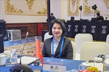 La docteure Pham Thi Thanh Loan, directrice générale de la société par actions de tourisme et de services commerciaux Viet-Viet Guangdong. Photo : VNA.