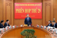 [En images] Le SG du PCV préside une réunion du Comité central sur la lutte contre la corruption