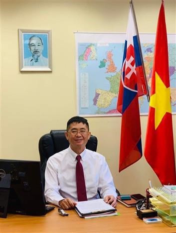 L’ambassadeur du Vietnam en Slovaquie, Nguyên Tuân. Photo : VNA.