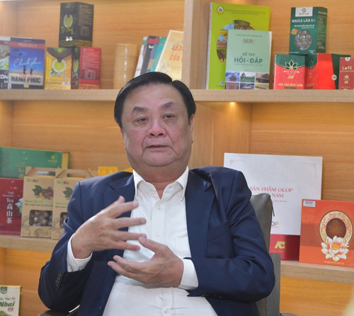 Le ministre de l’Agriculture et du Développement rural, Lê Minh Hoan. Photo : VGP.