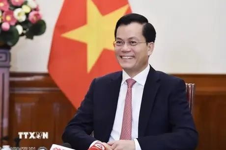 Le vice-ministre des Affaires étrangères Ha Kim Ngoc. Photo : VNA.