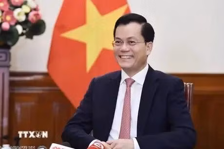 Le vice-ministre des Affaires étrangères Ha Kim Ngoc. Photo : VNA.