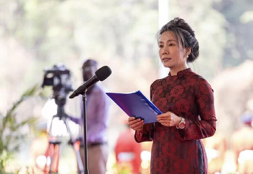 Mme Vu Thanh Huyen, ambassadrice du Vietnam en Tanzanie. Photo : Ambassade du Vietnam en Tanzanie.