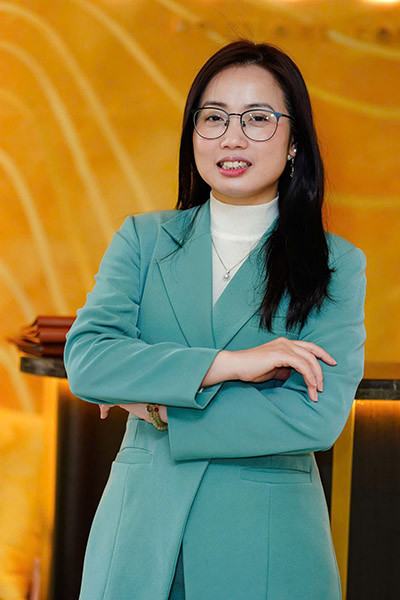 Nguyên Thi Bich Ngoc, PDG du groupe immobilier Sen Vàng. Photo : baodautu. Nguyên Thi Bich Ngoc, PDG du groupe immobilier Sen Vàng. Photo : baodautu.