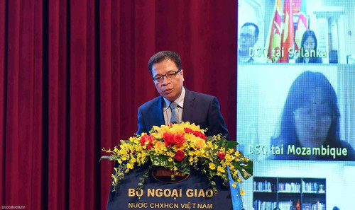 L’ambassadeur du Vietnam en Russie, Nguyên Minh Khôi. Photo : baoquocte L’ambassadeur du Vietnam en Russie, Nguyên Minh Khôi. Photo : baoquocte