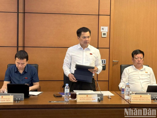 Le député Duong Khac Mai (province de Dak Nong). Photo : Trung Hung.