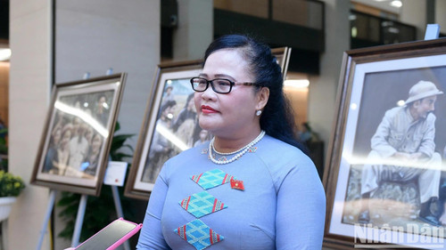 La députée Nguyen Thi SUu, vice-présidente en charge de la délégation parlementaire de la ville de Hue. Photo : Trung Hung.