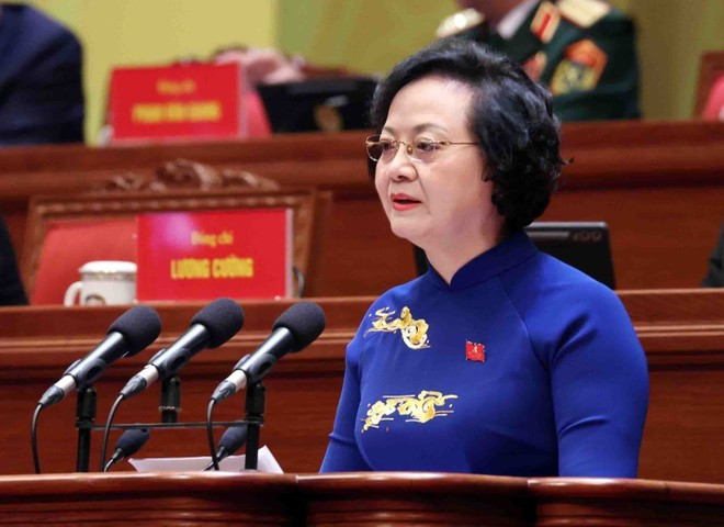 Pham Thi Thanh Tra, membre du Comité central du Parti et vice-Première ministre. Photo : VNA.