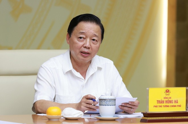 Le vice-Premier ministre Trân Hông Ha, chef du Comité national de direction sur la lutte contre la pêche INN. Photo : VNA. Le vice-Premier ministre Trân Hông Ha, chef du Comité national de direction sur la lutte contre la pêche INN. Photo : VNA.
