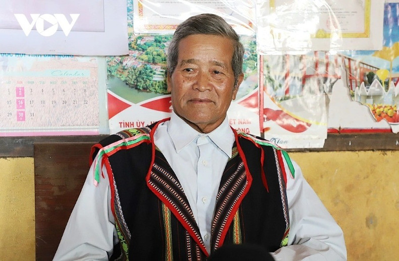 Le chef de village Dieu Noi espère que le nouveau Comité populaire provincial de Lam Dong accordera plus d’attention aux minorités ethniques. Photo : VOV. b2-11zon.jpg