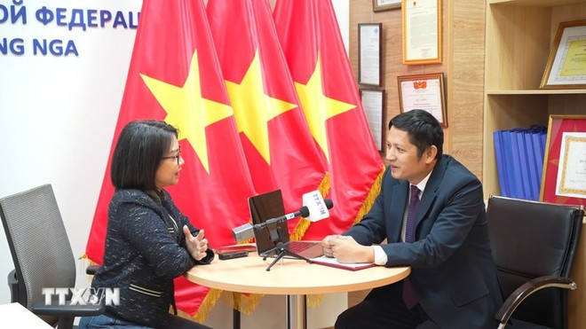 Le docteur en économie Nguyên Quôc Hung, vice-président de l’Union des organisations des Vietnamiens en Russie. Photo: VNA