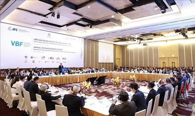 Panorama du forum. Photo : VNA.