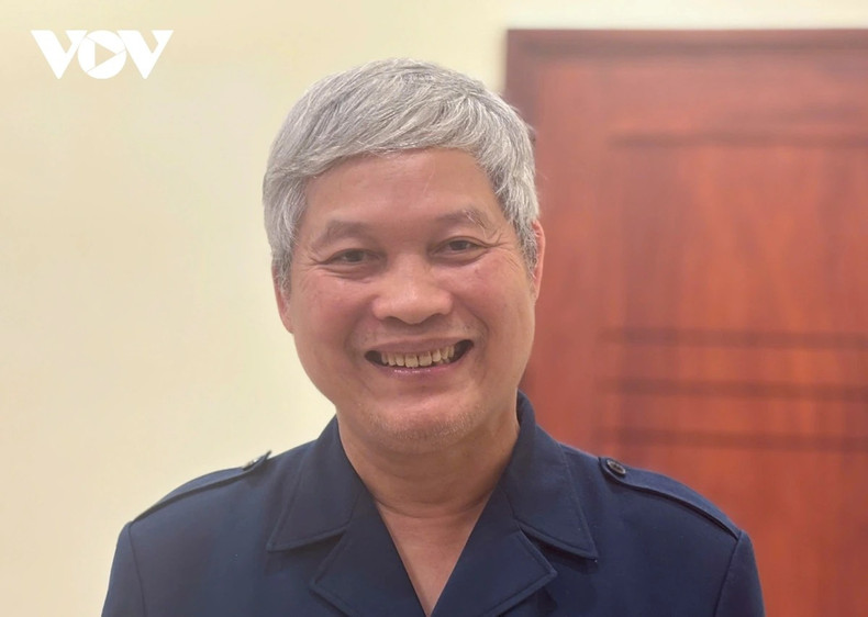 Le journaliste Do Phu Tho, rédacteur en chef du journal Cựu Chiến binh. Photo: VOV dan-than-va-cong-hien-cho-nghe-bao-3.jpg