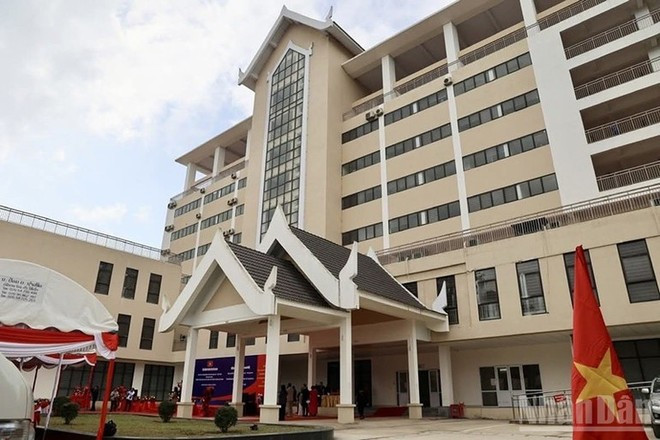 Hôpital d’amitié Laos – Vietnam de la province de Houaphanh. Photo : nhandan.vn