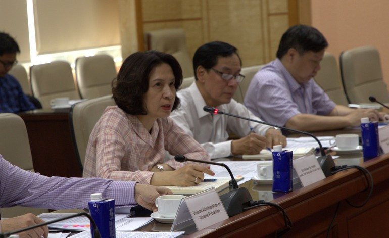 Nguyen Thi Lien Huong, vice-ministre vietnamienne de la Santé. Photo : NDEL. img-0032.jpg