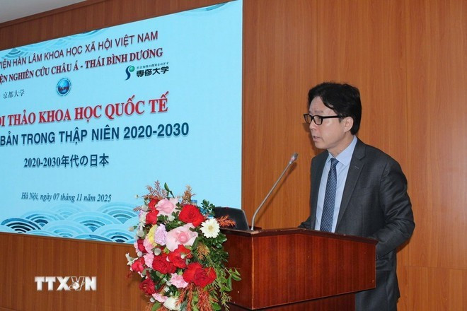 Yoshioka Norihiko, directeur du Centre d’échanges culturels du Japon. Photo: VNA