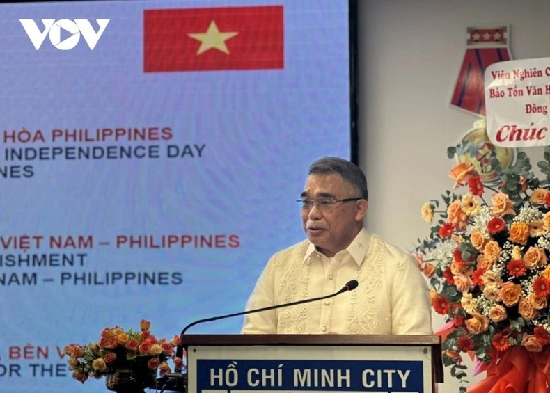 S.E. M. Meynardo Los Banos Montealegre, ambassadeur extraordinaire et plénipotentiaire des Philippines au Vietnam. Photo : VOV. anh-2-8-11zon.jpg