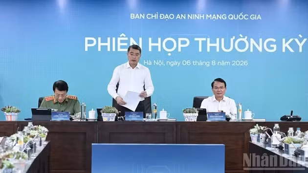 Le Premier ministre Le Minh Hung, président du Comité national de pilotage de la cybersécurité, préside la deuxième réunion de 2026 de cet organe.