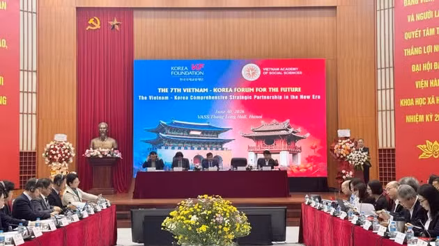 Lors du 7e Forum Vietnam-République de Corée pour l'avenir. Photo : VGP.