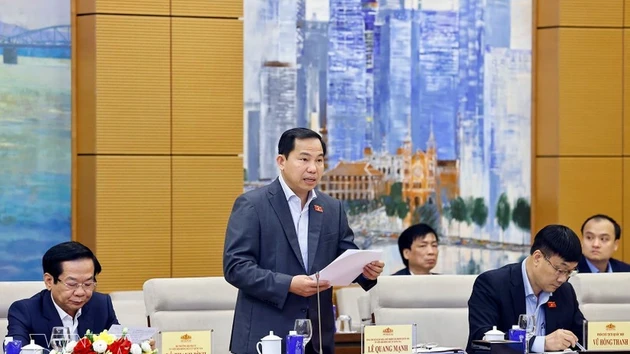 Le secrétaire général de l’Assemblée nationale, Le Quang Manh. Photo : VNA.