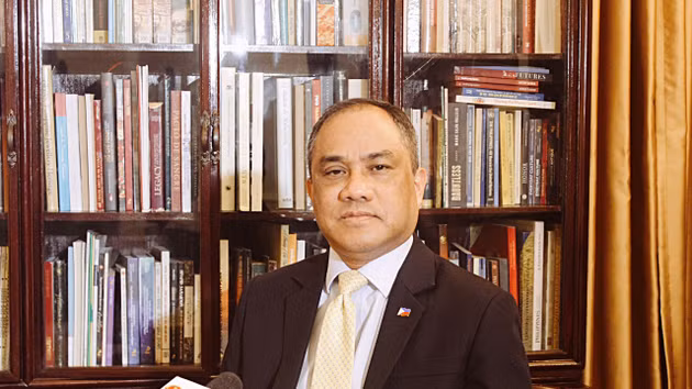 L’ambassadeur des Philippines au Vietnam, Francisco Noel R. Fernandez III. Photo : Daibieunhandan.
