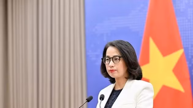 La porte-parole du ministère vietnamien des Affaires étrangères, Pham Thu Hang. Photo : ministère vietnamien des Affaires étrangères.