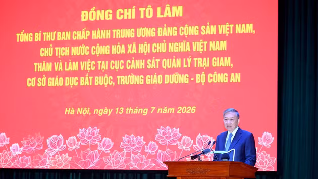 [En images] Le dirigeant To Lam appelle à développer un modèle de gestion pénitentiaire moderne, intelligent, sûr et humain