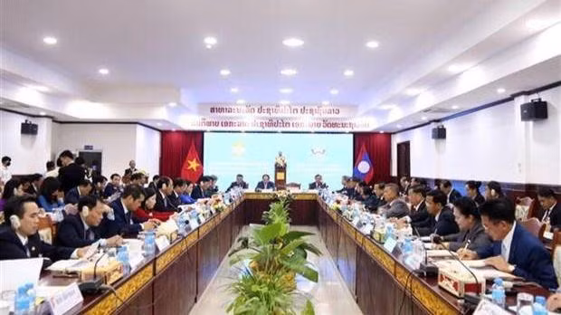 Panorama de la conférence. Photo : VNA.