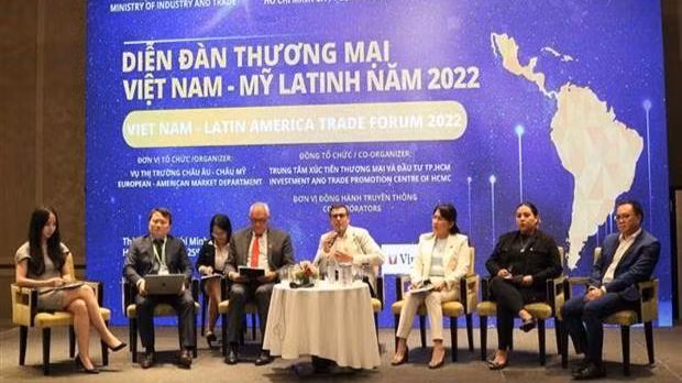 Lors du Forum commercial Vietnam-Amérique latine 2022. Photo : VNA.