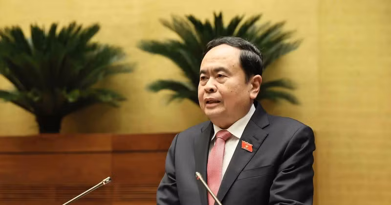 Le président de l'Assemblée nationale, Tran Thanh Man. Photo : VNA.