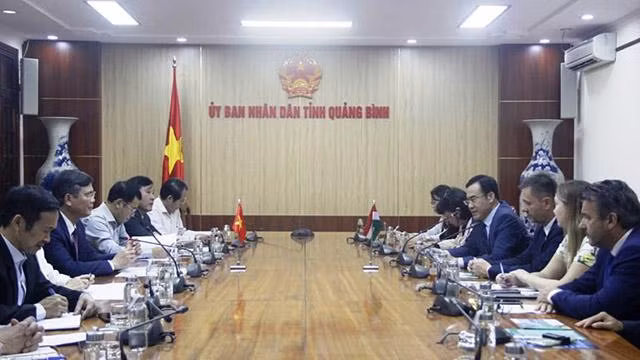 La vue générale de l'événement. Photo: quangbinh.gov.vn