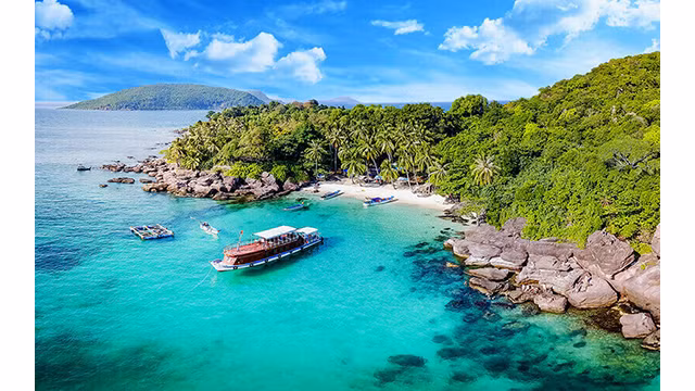 L'île de Nam Du est l'une des plus belles îles du Vietnam. Photo : vtc.vn L'île de Nam Du est l'une des plus belles îles du Vietnam. Photo : vtc.vn