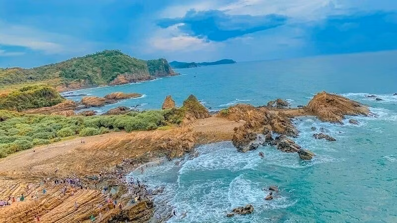 Cô Tô est située à l'est de l'île de Vân Dôn, province de Quang Ninh. Photo : vtc.vn Cô Tô est située à l'est de l'île de Vân Dôn, province de Quang Ninh. Photo : vtc.vn