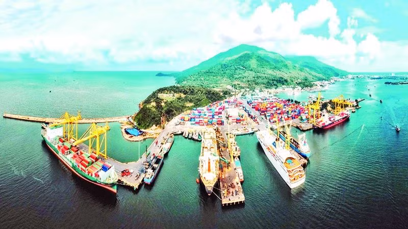 Un port de Dà Nang. Photo: NDEL