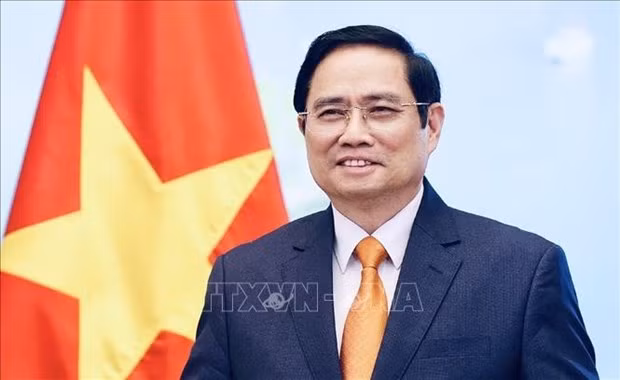 Le Premier ministre Pham Minh Chinh. Photo : VNA.