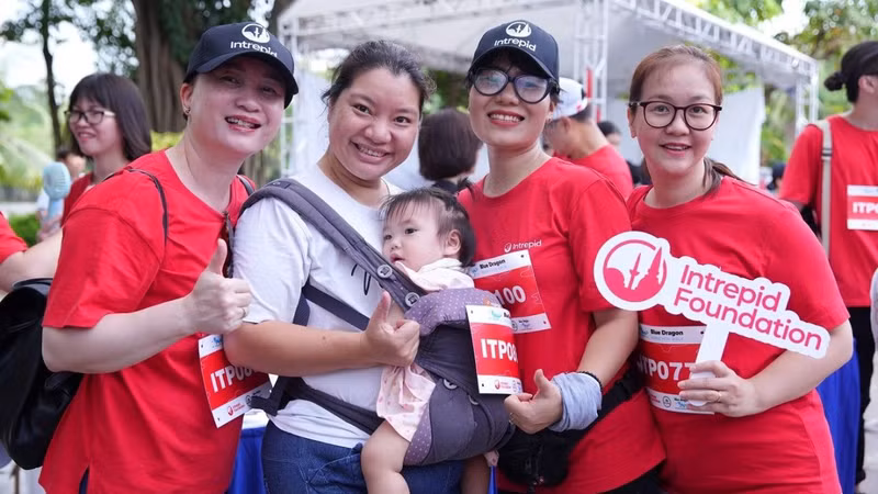 Le Blue Dragon Marathon Walk 2023 est une opportunité pour nous tous de répandre l’esprit d’humanité et d’amour dans la communauté. Photo: baoquocte Le Blue Dragon Marathon Walk 2023 est une opportunité pour nous tous de répandre l’esprit d’humanité et d’amour dans la communauté. Photo: baoquocte
