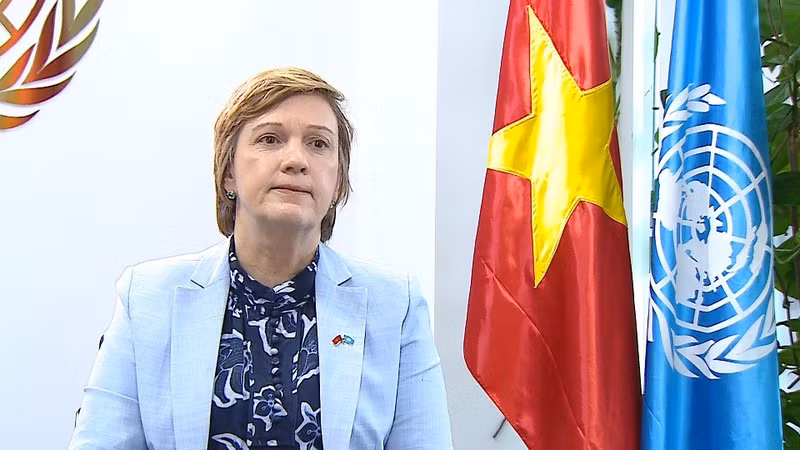 Rana Flowers, coordonnatrice résidente par intérim des Nations Unies au Vietnam. Photo: PH