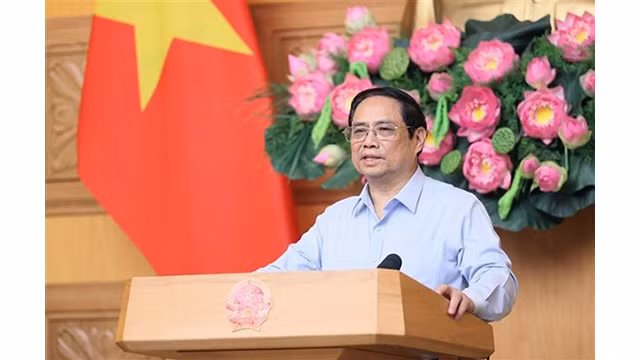 Le Premier ministre Pham Minh Chinh. Photo :VNA