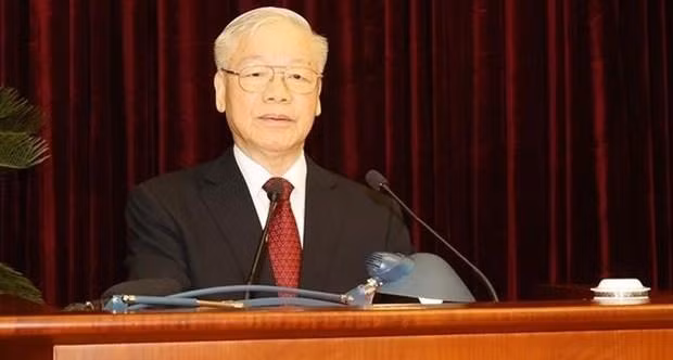 Le Secrétaire général du Parti communiste du Vietnam, Nguyên Phu Trong. Photo : VNA.