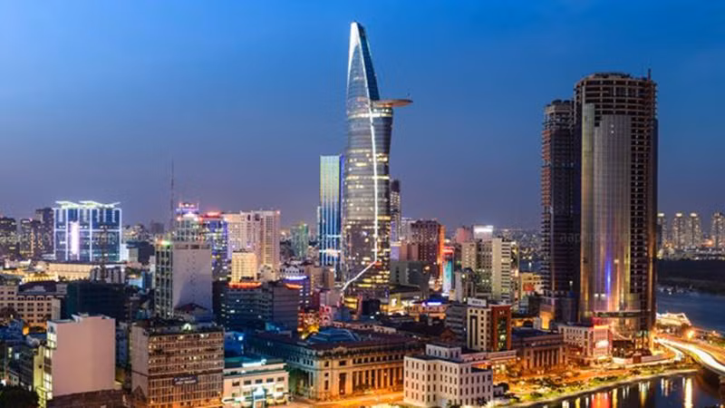 Une vue de Ho Chi Minh-Ville. Photo : tphcm.cdnchinhphu.vn